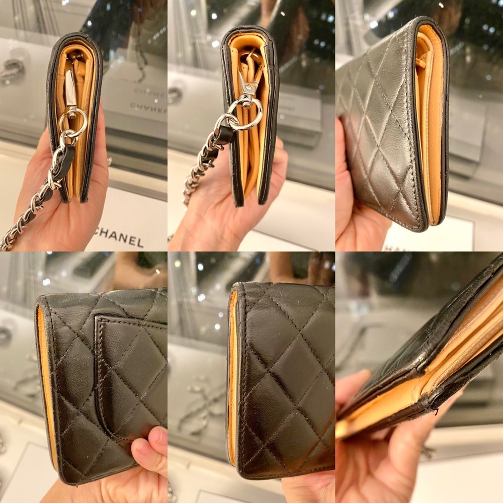 ❤️SOLD❤️ Auth CHANEL CC Bifold Lambskin WOC - Picture 7 of 13